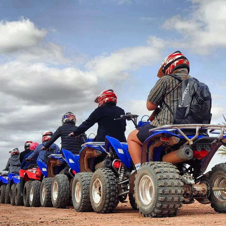 Marrakech: Quad excursion in the palm trees of Marrakech - The ride outside Marrakech: what the 3 hours actually feel like