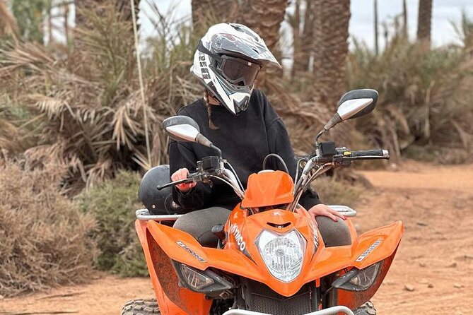Marrakech: Quad excursion to the palm grove and Jbilets desert - Berber Villages and the Jump Into Jbilets Desert