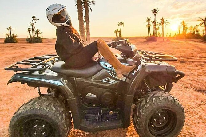 Marrakech: Quad excursion to the palm grove and Jbilets desert - The Return Circuit and the Lake-Edge Souvenir Photos