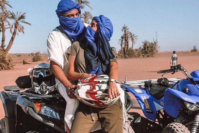 Marrakech: Quad excursion to the palm grove and Jbilets desert - Meeting in Marrakech: Berber Lounge, Mint Tea, and Gear Setup