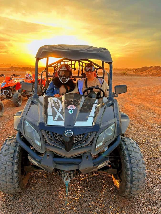 Marrakech : Ride buggy in the desert of the palm grove - Getting There: Pickup by Minivan and the Timing That Makes It Smooth