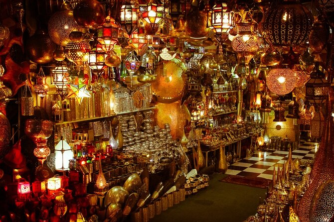 Marrakech Shopping Tour: Medina Souks & Hidden Gems - Souk Semmarine: textiles and pottery in the working lanes