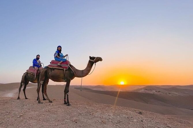 Marrakech: Sunset Dinner in Agafay Desert and camel ride - The Camel Ride at Sunset: Photos, Pace, and Comfort