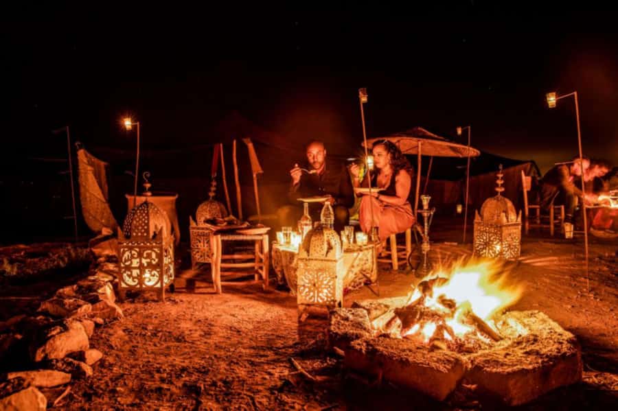 Marrakech: Sunset Dinner in Agafay Desert with Camel Ride - Marrakech to Agafay: leaving the city, finding the quiet