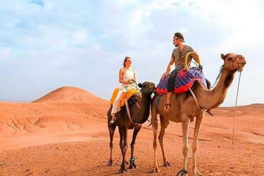 Marrakech: Sunset Dinner in Agafay Desert with Camel Ride - Timing and logistics: where it can feel perfect or slightly long