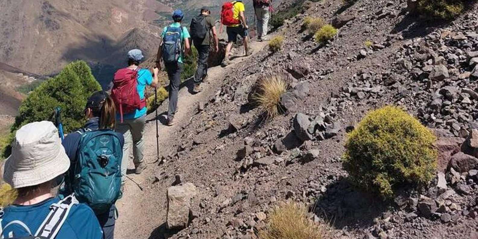 Marrakech: Tedli Summit Atlas Mountains Day Hike & Lunch - Imlil free time and the waterfall reality check