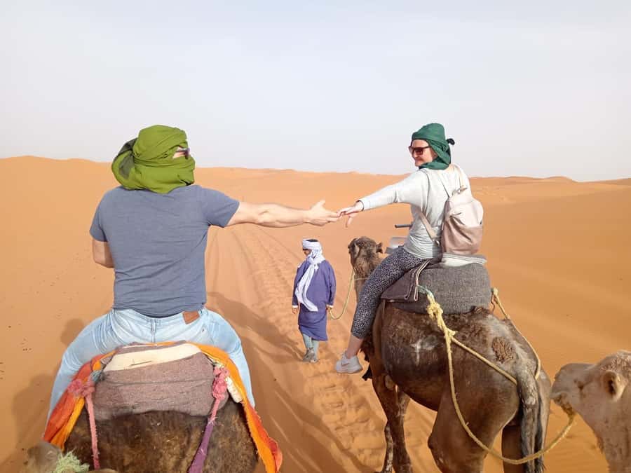 Marrakech To Fes: 3-Day Majestic Desert Sahara Tour - Day 1: Marrakech to Ait Benhaddou, then Dades or Tinghir