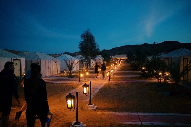Marrakech to Fes Adventure: Uncover the Heart of Morocco - Merzouga Desert Camp: Stars, Tagine, and Berber Songs