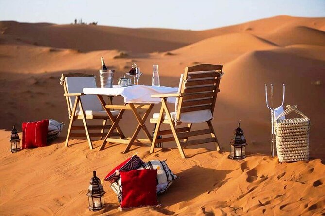 Marrakech to Merzouga Desert tour-Marrakech Desert tour 4 days - Erg Chebbi sunset, camel trek, and a desert camp night under the stars