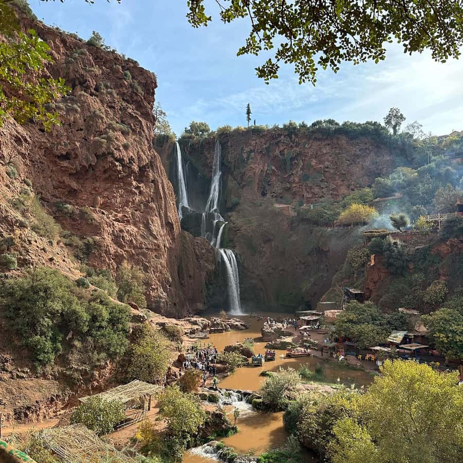 Marrakech to Ouzoud waterfalls day tour - Guide & boat ride - Ouzoud Waterfalls: The 110m Scene That Makes the Trip Worth It