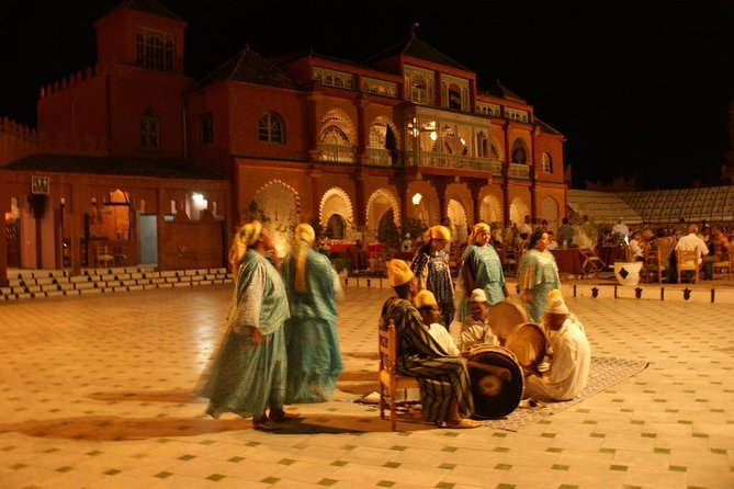 Marrakech: Traditional Moroccan Dinner and Folklore Show (Fantasia) - Entering the Berber-style tent: dinner becomes part of the show