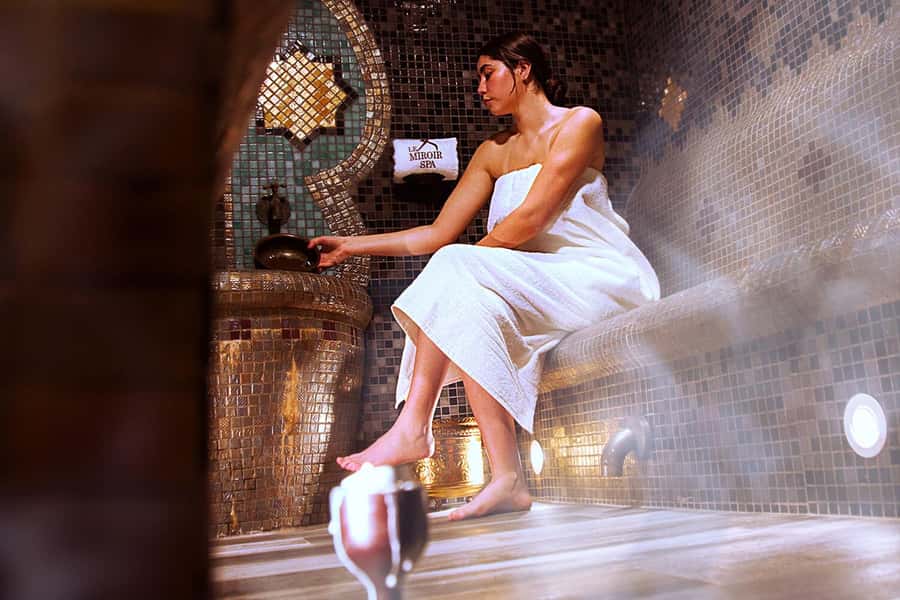 Marrakech: Traditional Moroccan Hammam Experience - The steam room: where your body actually warms up