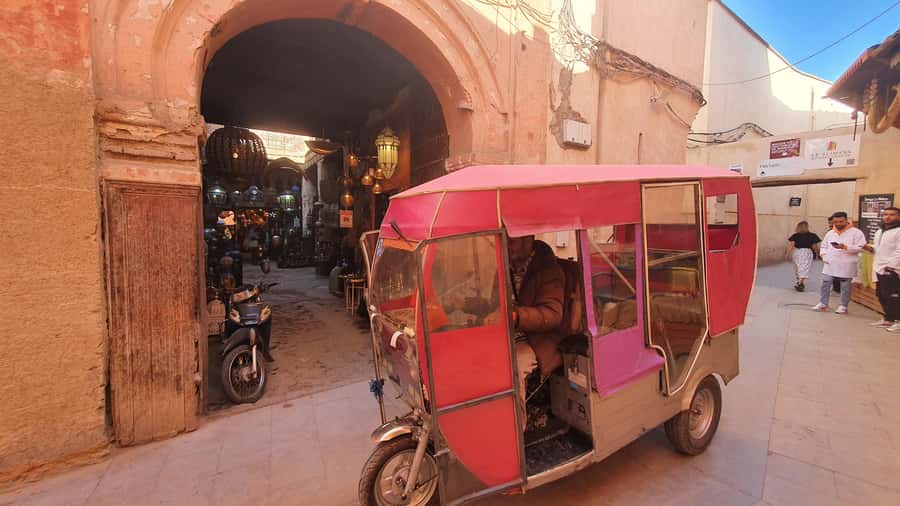 Marrakech Tuk-Tuk Tour with Photography Museum+Secret Garden - The Moto-Tuk-Tuk Circuit: Gates, Walls, and Fast Medina Orientation