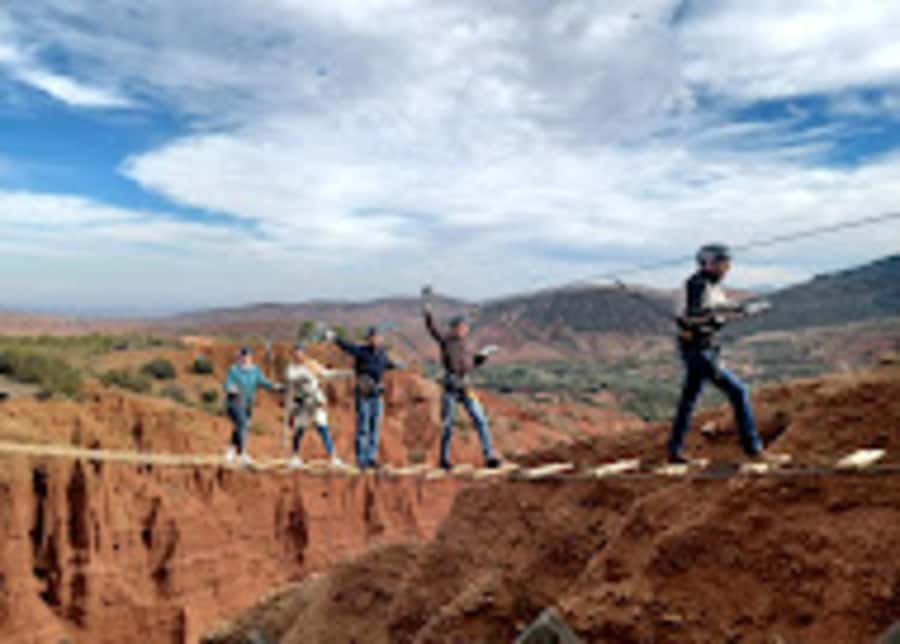 Marrakech: Zip-Line in the Atlas Mountains & Berber villages - From Marrakech to the Atlas: how the 6 hours really plays out