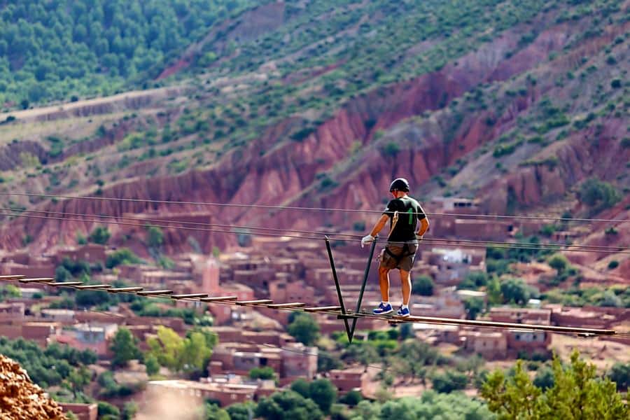 Marrakech: Zipline and Breakfast in the Atlas Mountains - Zipline and bridges: how safety and timing really feel in practice