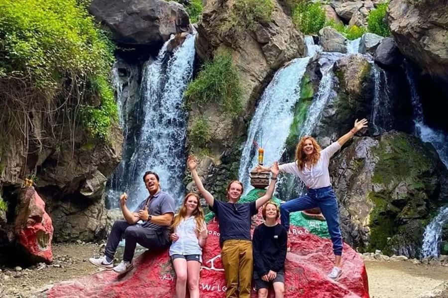 Marrakech:Atlas Mountains, Ourika Valley Day Trip,Waterfall - Getting there: pickup rules, a 16-seat minibus, and realistic timing