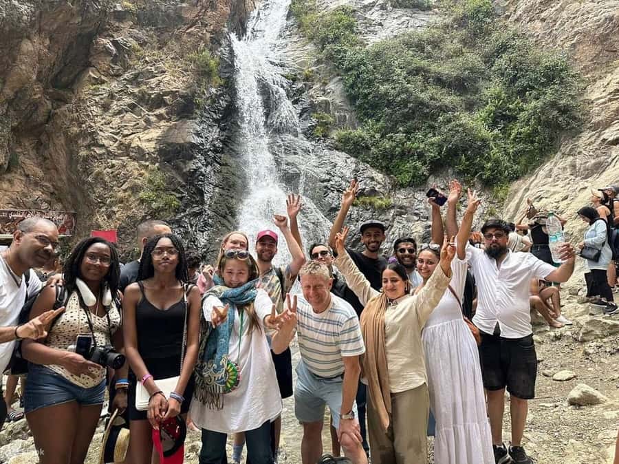Marrakech:Atlas Mountains, Ourika Valley Day Trip,Waterfall - Moroccan tea and the small breaks that keep the day enjoyable