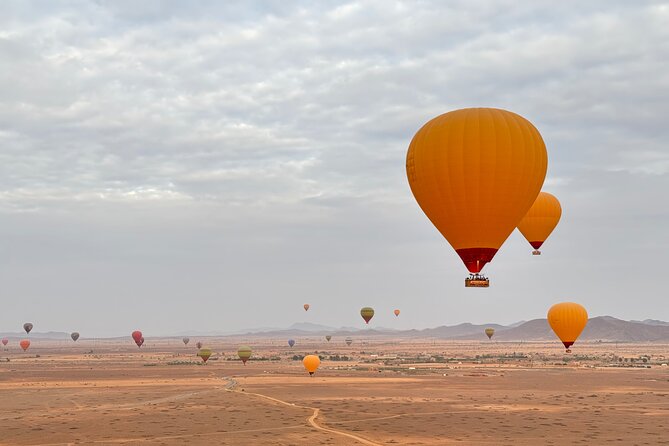 Marrakech:Hot Air Balloon Ride Over the Atlas&Berber Breakfast - Pickup, drive time, and what to expect before the balloon