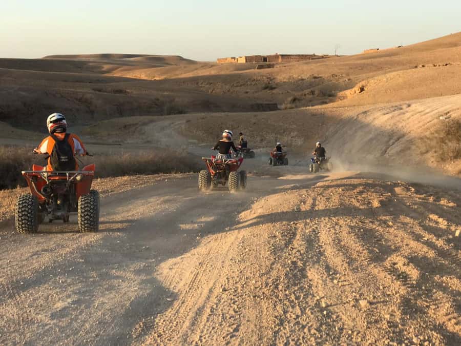 Marrakesh: Agafay Desert Quad & Camel Tour with Dinner - Marrakesh to Agafay: the 5-hour pace that keeps it fun