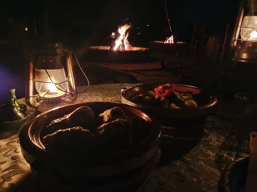 Marrakesh: Agafay Desert Quad & Camel Tour with Dinner - The sunset stop and tea break: where the dust turns pretty