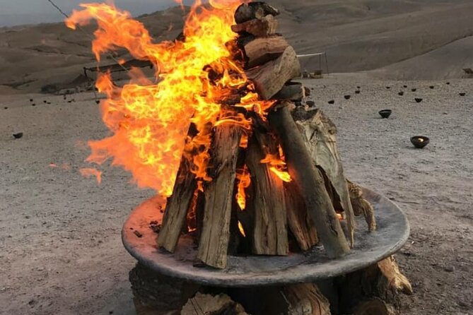 Marrakesh: Agafay Desert Sunset, Camel Ride, and Dinner - Sunset views and those desert-camp sweet pauses