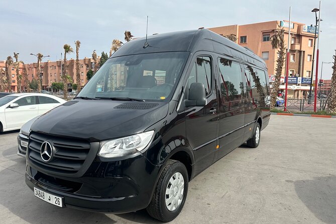 Marrakesh airport private shuttle service - Inside the Vehicle: AC, WiFi, and Water That Actually Help