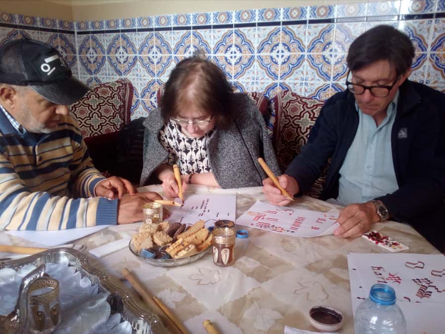 Marrakesh: Arabic Calligraphy Class - Meeting Point in Jamaa el Fna: Easy to Find, Still Give Yourself Time