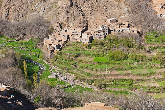 Marrakesh: Atlas Mountains Berber Villages & Waterfalls Tour - Pickup to Toubkal National Park: viewpoints, cooperatives, and quick context