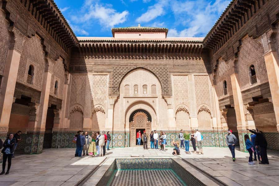 Marrakesh: Bahia Palace, Ben Youssef Medersa & Secret Garden - Bahia Palace: where Moroccan design feels tactile