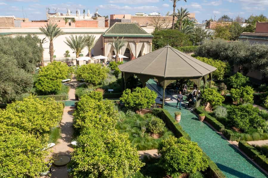 Marrakesh: Bahia Palace, Ben Youssef Medersa & Secret Garden - Souk Semmarine: the trade streets you can actually navigate