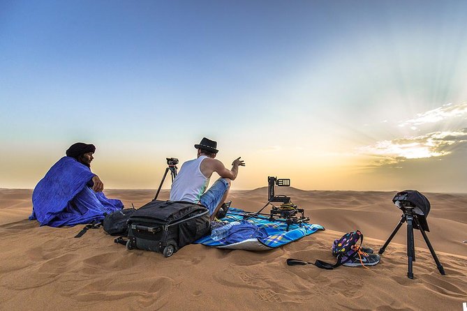 Marrakesh desert tour 3 days - Erg Chebbi Desert Night: Camel Ride, Sunset Timing, and Camp Comfort