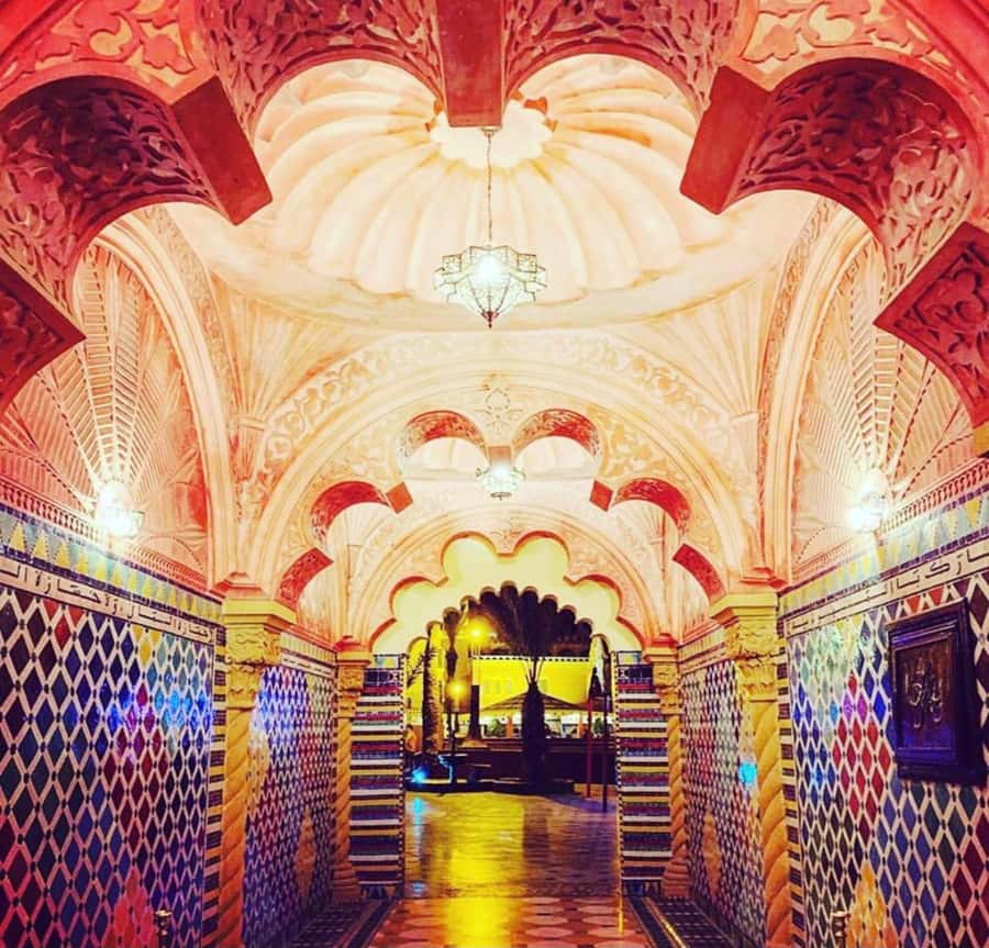 Marrakesh: Fantasia Show & Moroccan Dinner - The Fantasia show: horses, synchronized rifle fire, acrobats, belly dance, and fire