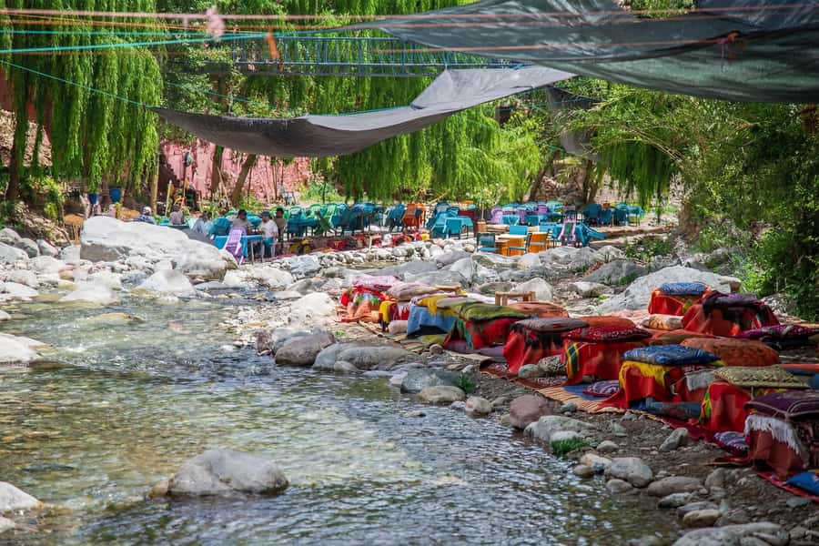 Marrakesh: Ourika Atlas Mountains, Waterfalls, Guide + Lunch - Amal Ourika Women’s Argan Cooperative (Plus Shopping Without the Pressure)