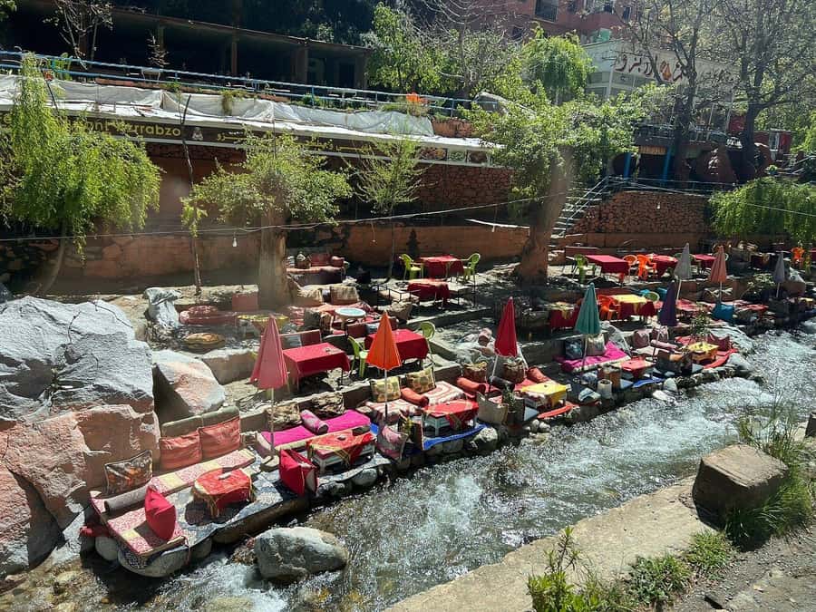 Marrakesh: Ourika Waterfalls, Atlas Mountains, Lunch + Guide - Ourika Valley time: riverside breaks and a calmer pace