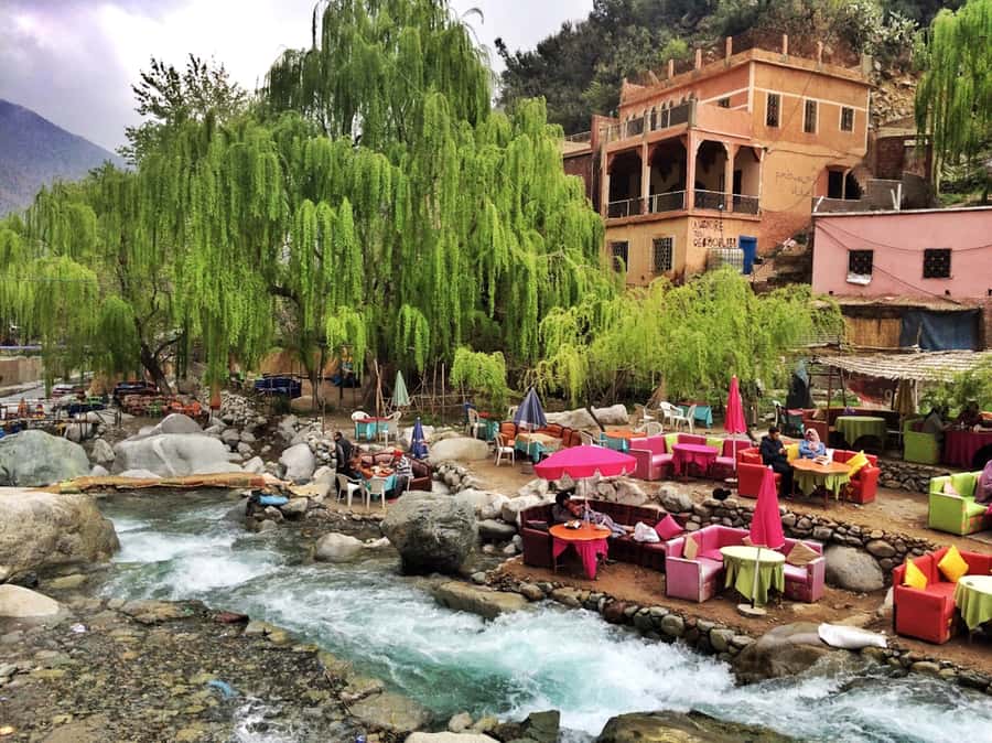 Marrakesh: Ourika Waterfalls, Atlas Mountains, Lunch + Guide - Setti Fatma waterfalls hike: what the walk really feels like