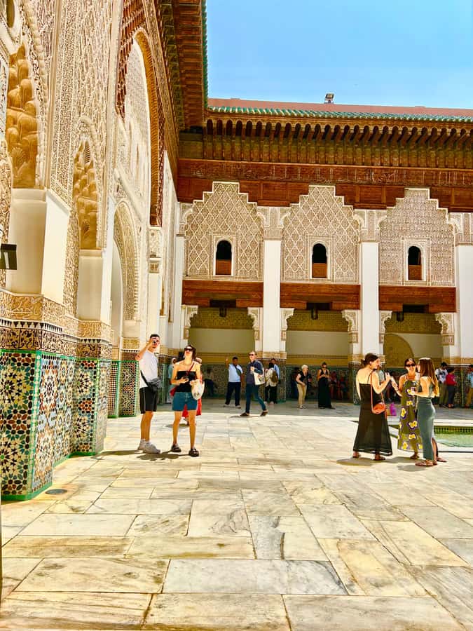Marrakesh: Private Half-Day Walking Guided Tour - Koutoubia Mosque: see the landmark and get the proper frame