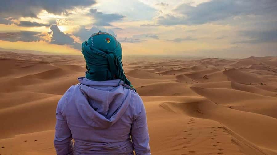 Merzouga : 3 days desert tour with camp stay, camel & food - Sunrise camel ride at 6am: why it’s the payoff