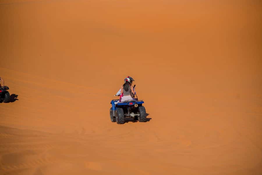Merzouga : Adventure Quad Bike Safari, & Sandboarding - Price and value: $36 for quad fuel, helmet, and an extra activity