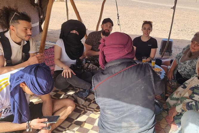 Merzouga Camel Ride & Maktub Overnight Desert Activities - Walking up Erg Chebbi for sunrise