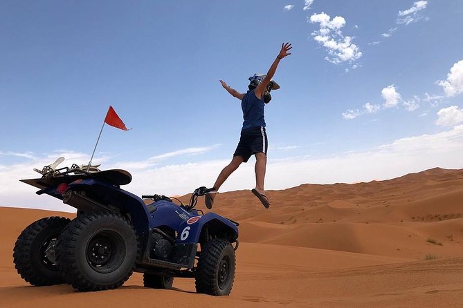merzouga Desert 1 hour or two hour Quad Bike, and sandboarding - Key Highlights Worth Planning For