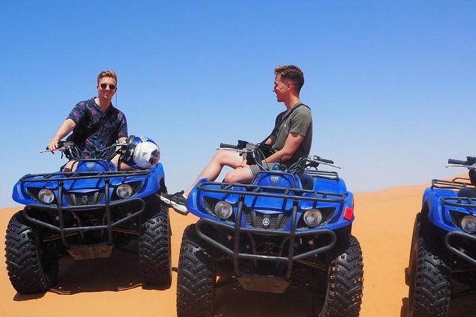 merzouga Desert 1 hour or two hour Quad Bike, and sandboarding - Quad Time on Merzouga Dunes: 1 or 2 Hours of Real Sand Driving