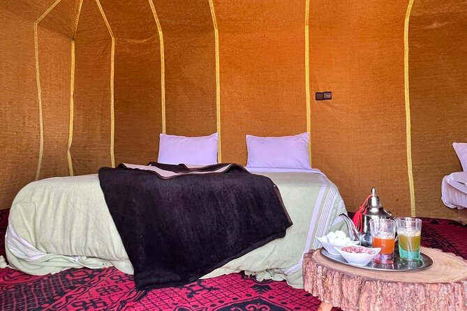 Merzouga Desert Campsite &Camel Excursions - Day 2: sunrise, breakfast, then camel back to Merzouga