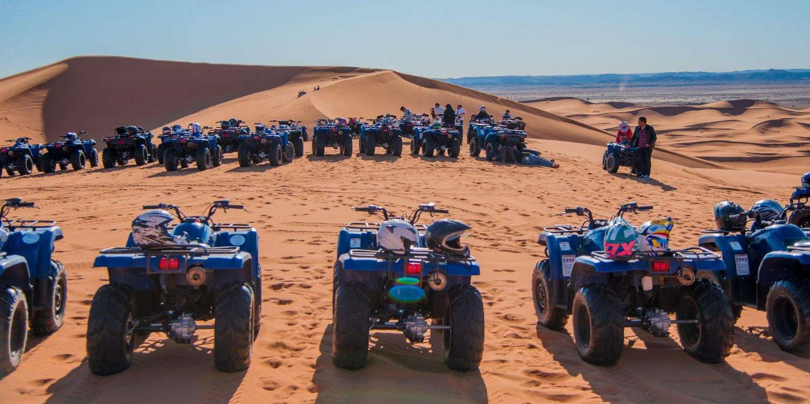 Merzouga: Erg Chebbi Dunes Quad Biking Tour - The Itinerary Rhythm: From Break Time to Summit Views