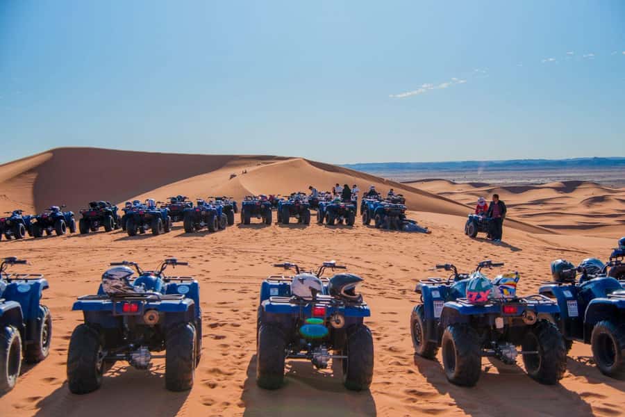 Merzouga: Erg Chebbi Dunes Quad Biking Tour - The Human Factor: Guides, Adrenaline Control, and Real Kindness