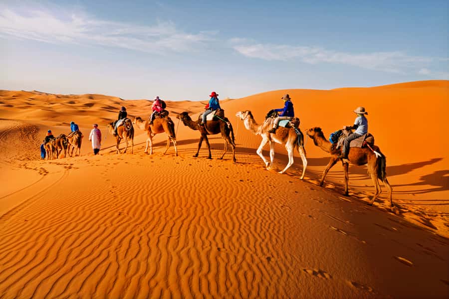 Merzouga: Overnight Camel Trek with Sandboarding - Merzouga at sunset and sunrise: why this timing matters