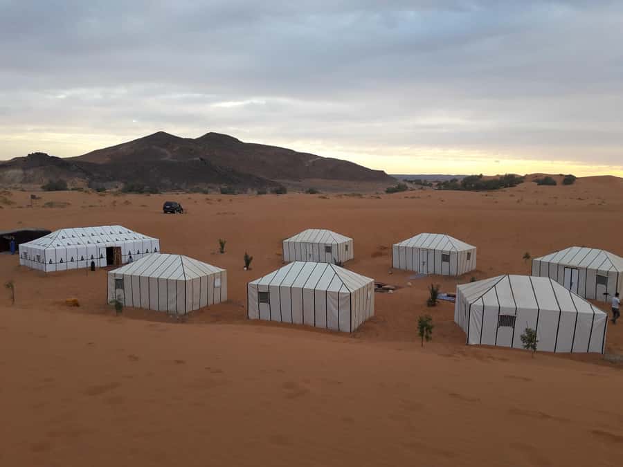 Merzouga: Overnight in Luxury camp with camels dinner - The Luxury Berber Camp Night: Dinner, Music, Stars, and Calm