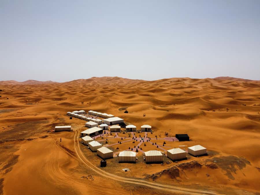 Merzouga: Overnight Stay in Luxury Desert Tent with Dinner - Dinner, tea, and drum party: the camp mood is the main event