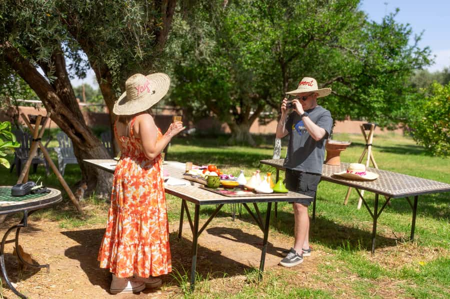 Moroccan Cooking Class: Farm-to-Table Tagine - Meeting Hanna at the start: mint tea, ingredients, and a clear game plan