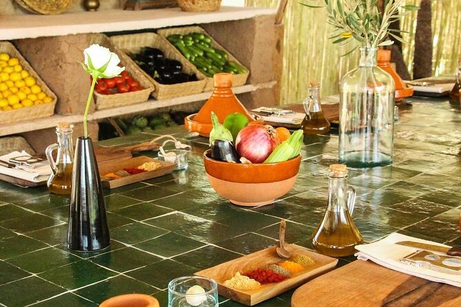 Moroccan Cooking Class In Farm with Transfer Marrakech - Tagine lessons you’ll actually remember: olives, vegetables, prunes, and chicken