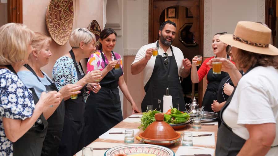 Moroccan cooking class in Marrakech with berber chef - The Marrakech souk part: ingredient choices that change everything